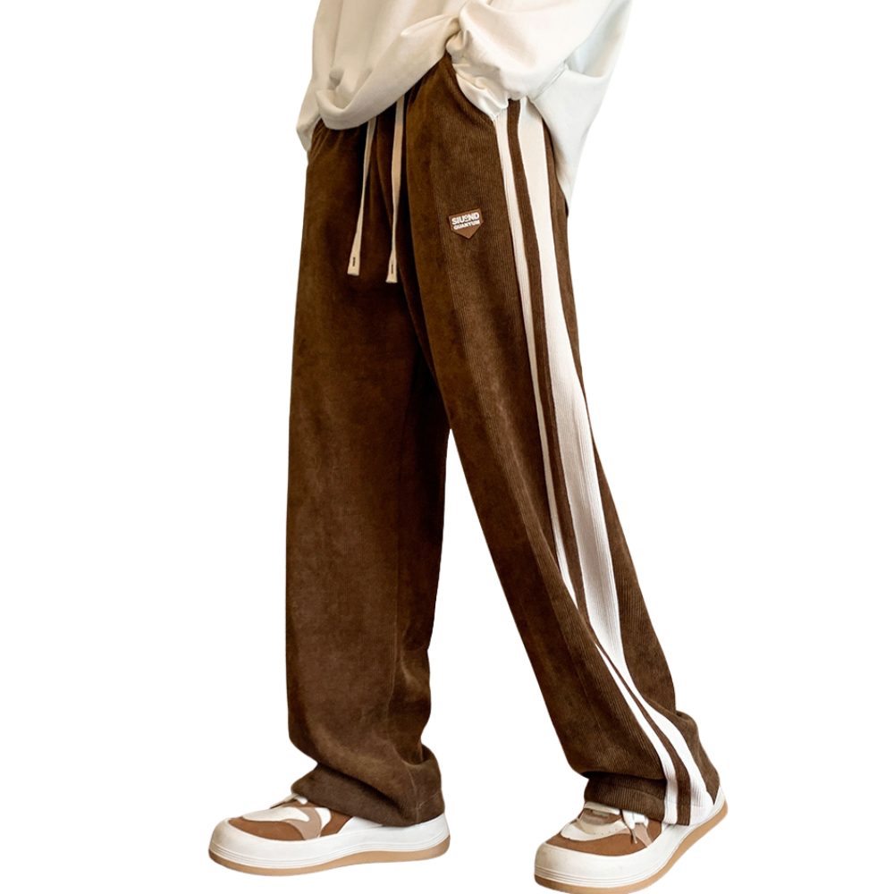Vintage Paneled Contrast Sweatpants