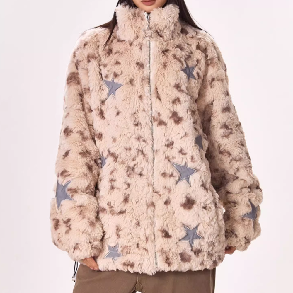 Women's Reflective Star Coat