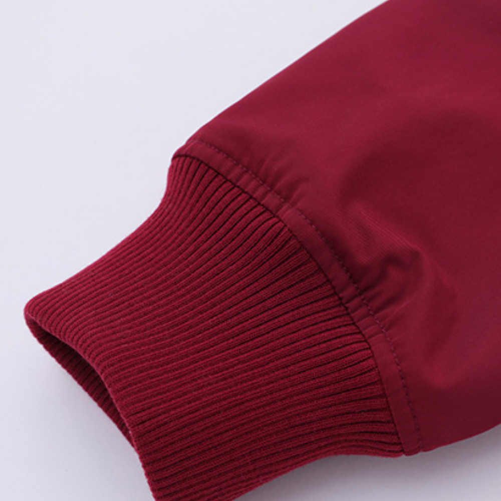 Classic Embroidered Bomber Jacket