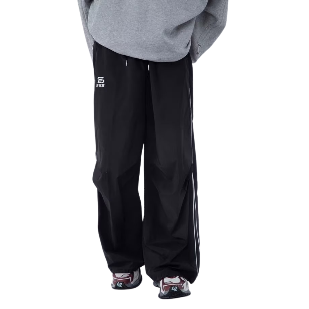 Solid Color Loose Sweatpants