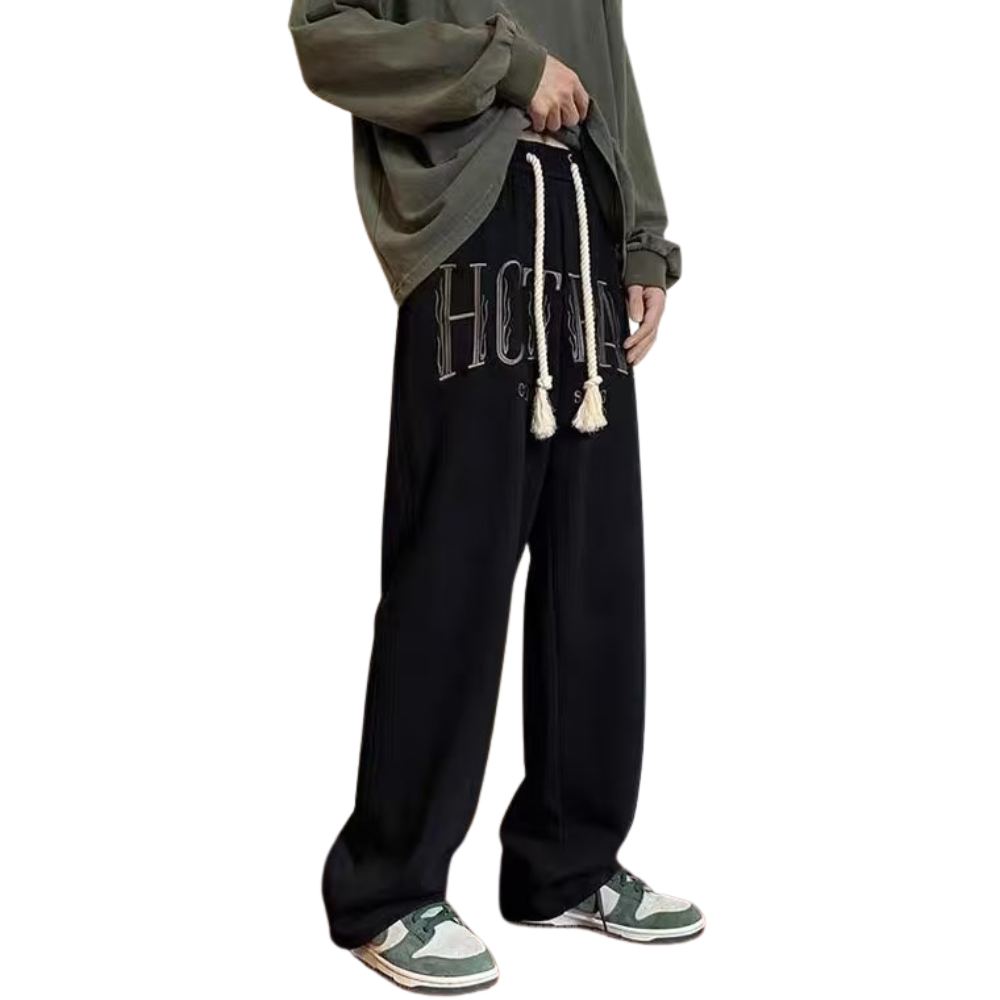 Vintage Straight-leg Sweatpants