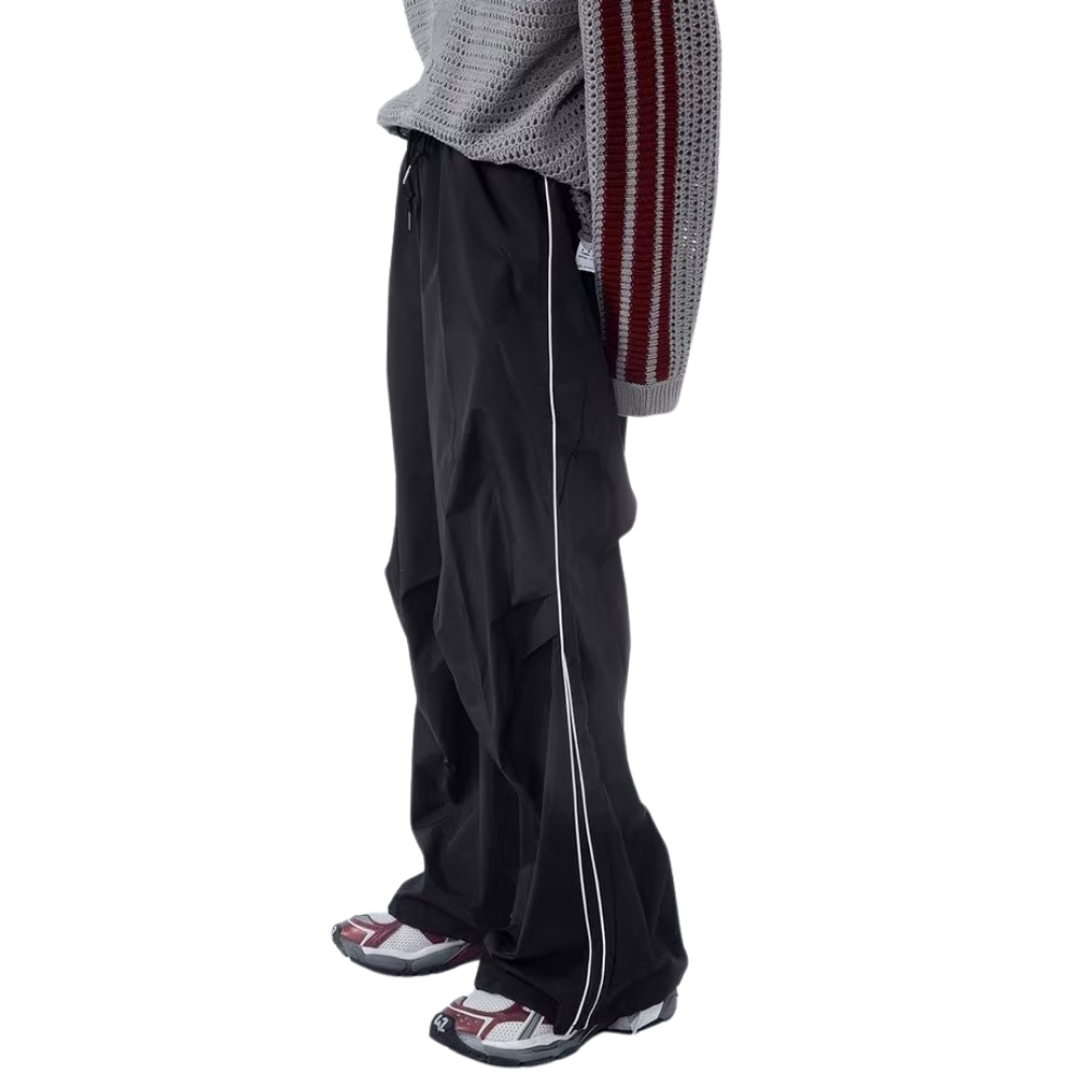 Solid Color Loose Sweatpants