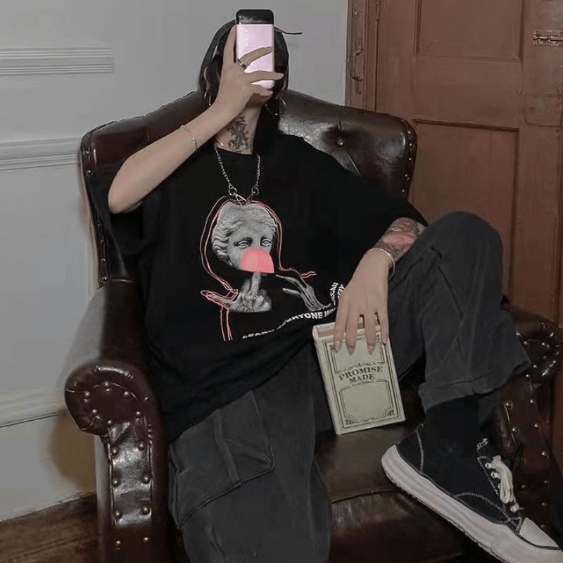 High Street Bubble Gum T-shirt