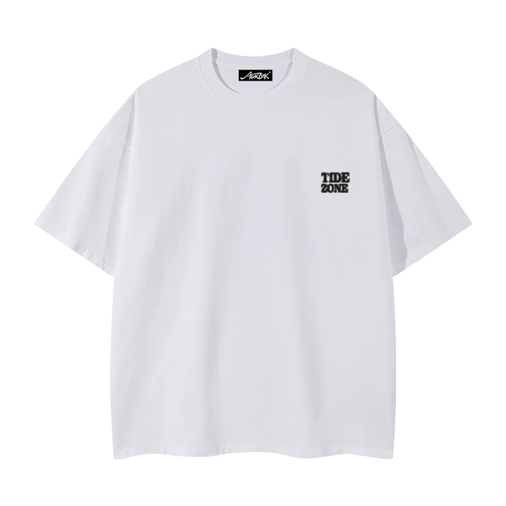 Pure Cotton 260G American Landscape Picture T-shirt