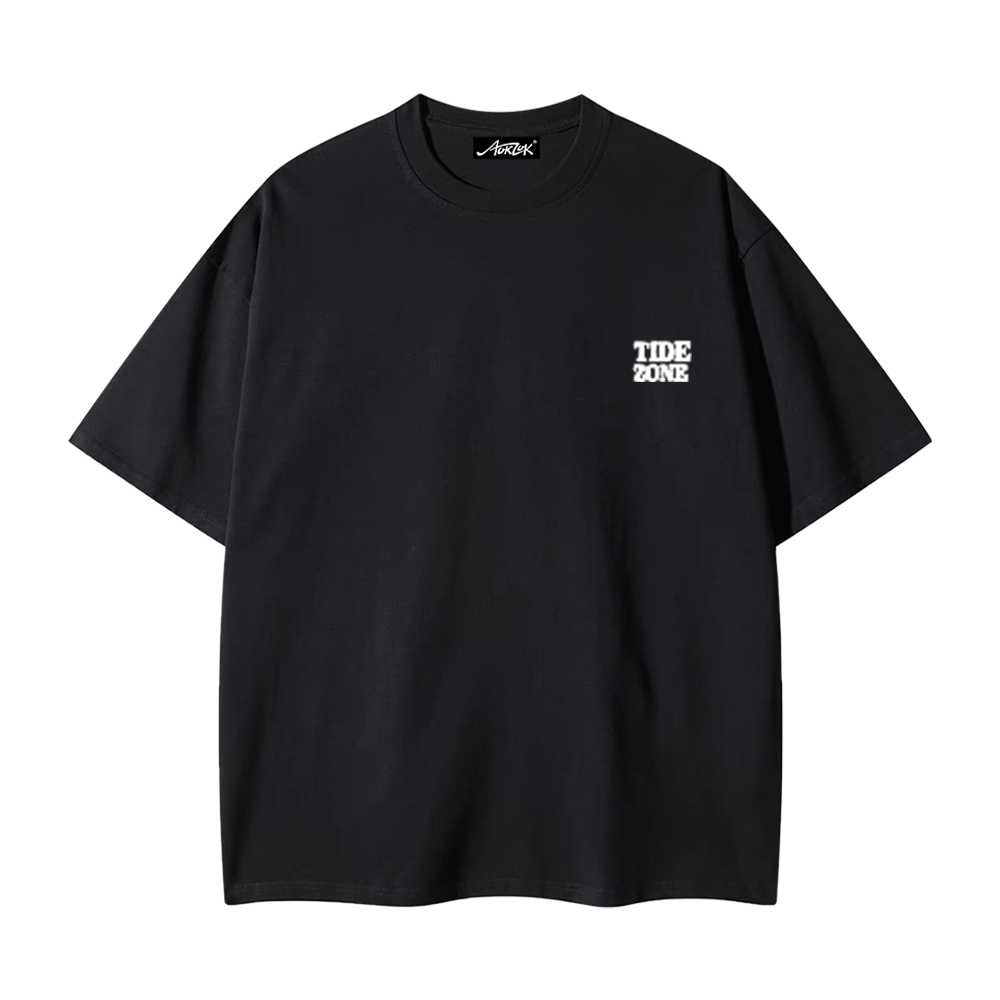 Pure Cotton 260G American Landscape Picture T-shirt