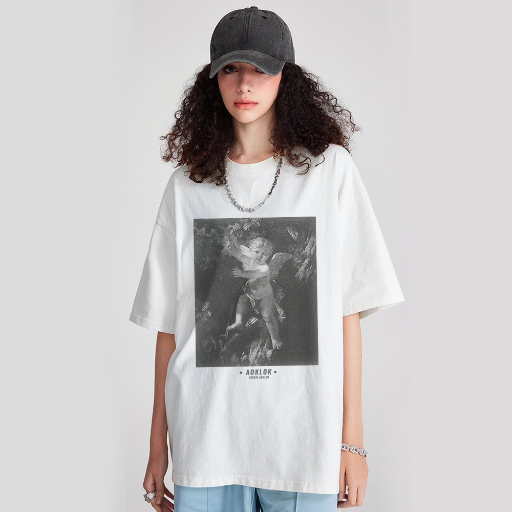 Pure Cotton 260G Little Angel T-shirt