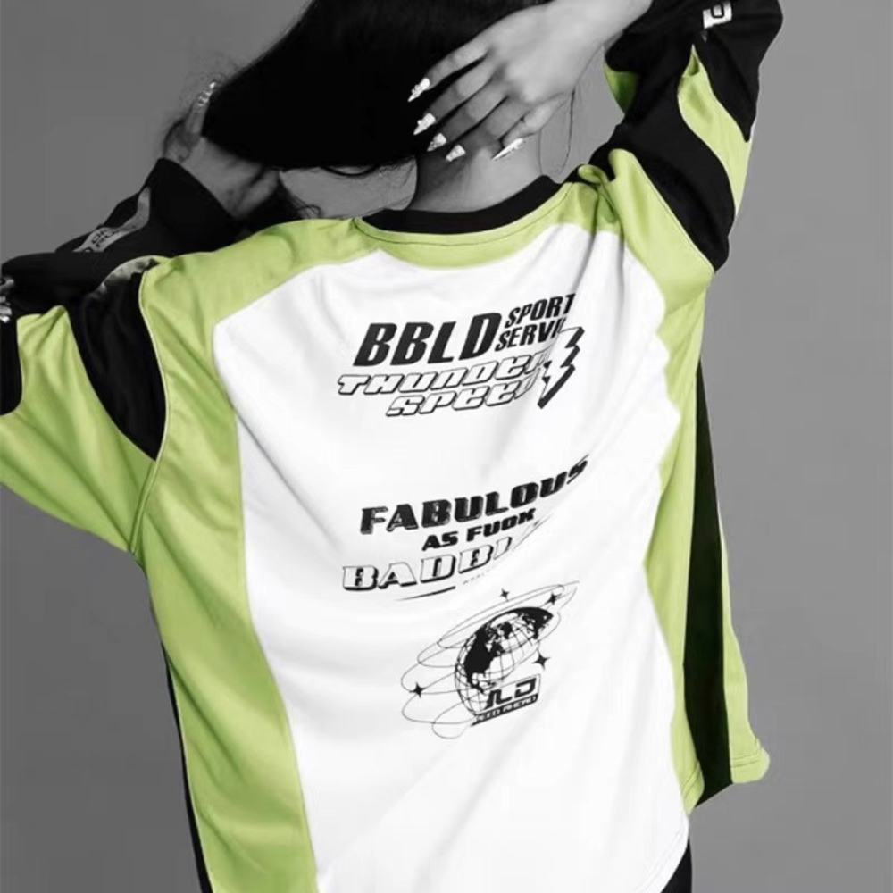 Women's Classic Motorcycle Contrast Sweatshirt