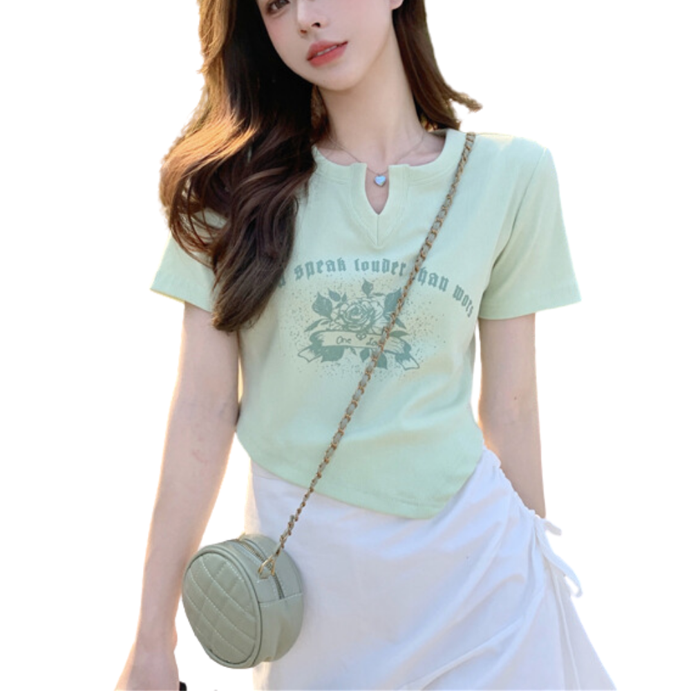 Women's Irregular Tailored Slim Tee