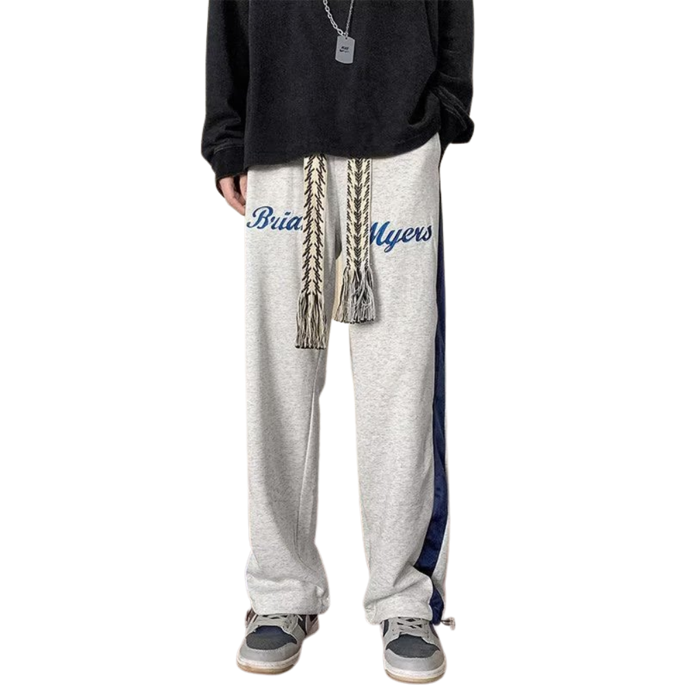 High Street Embroidery Sweatpants