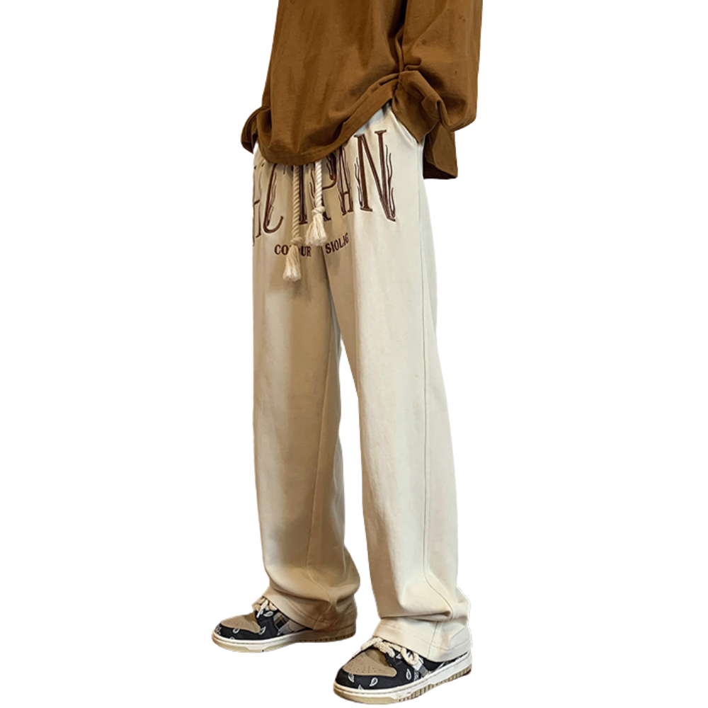 Vintage Straight-leg Sweatpants