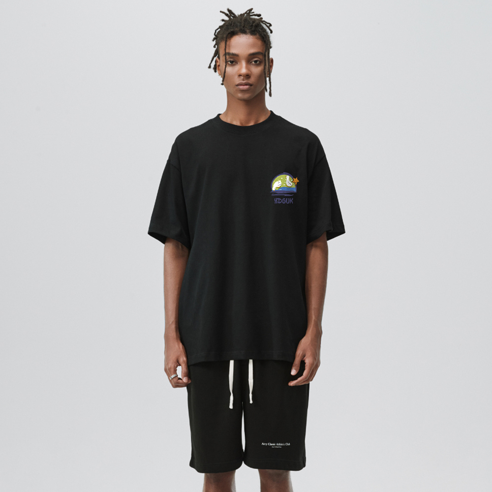 Cartoon Duck Print T-shirt