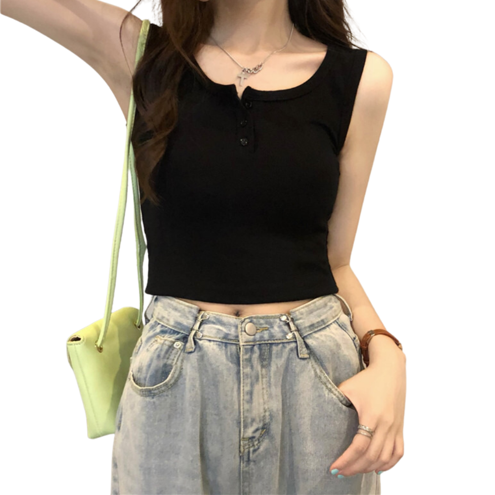 Women's Solid Color Tank Top