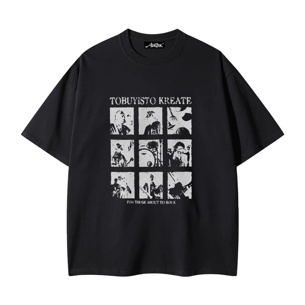 High Street Rock Band T-Shirt