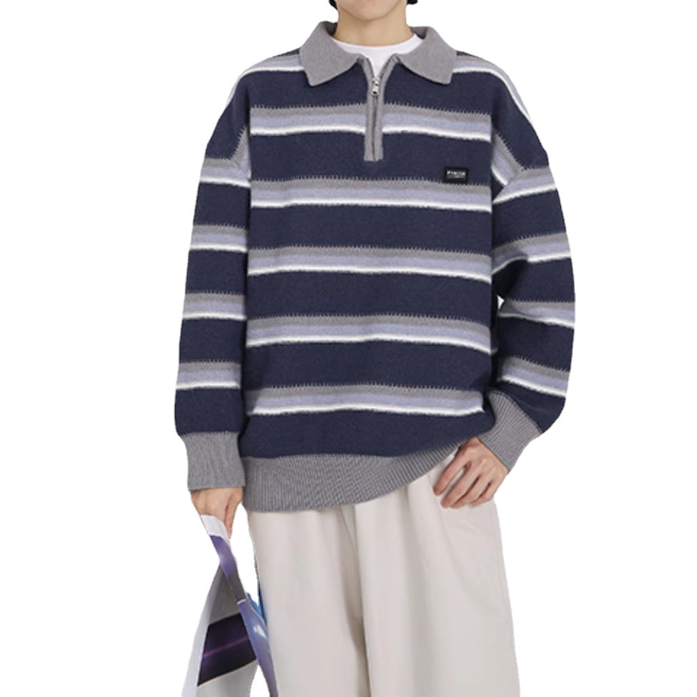 Urban Versatile Polo Sweater