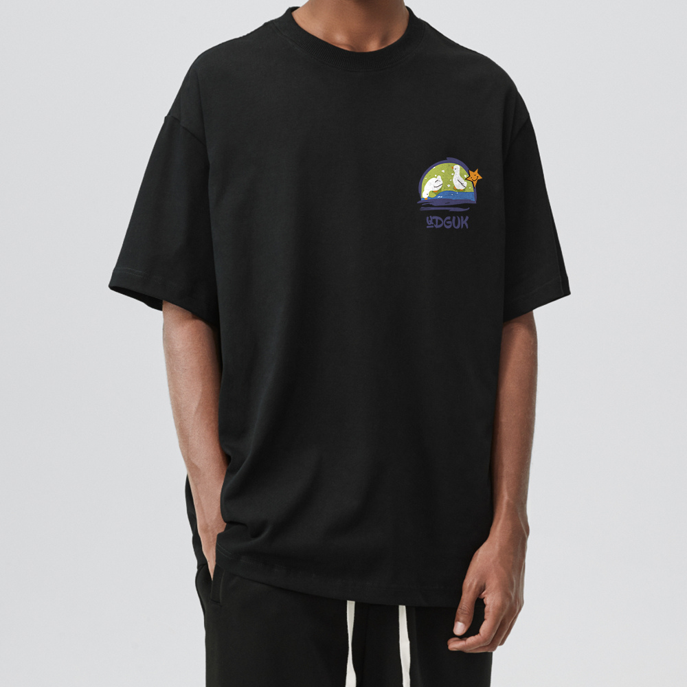 Cartoon Duck Print T-shirt