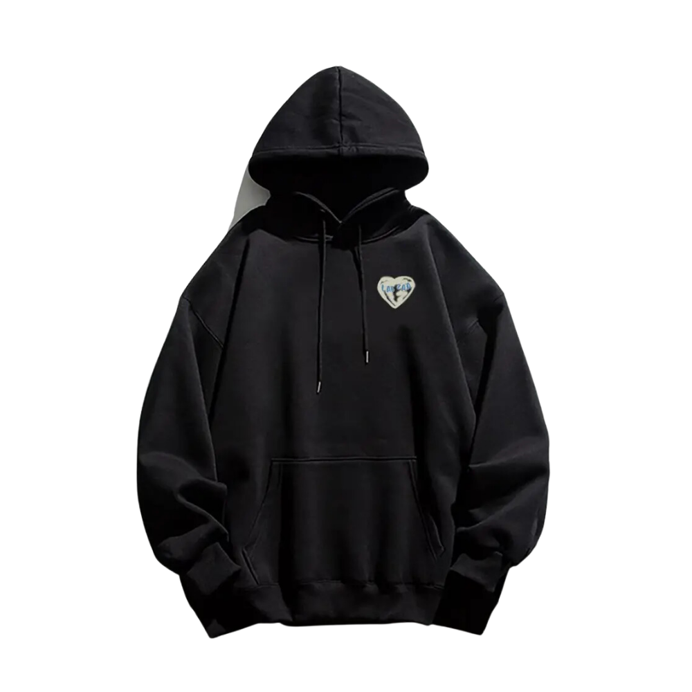 American Urban Love Graffiti Cotton Hoodie