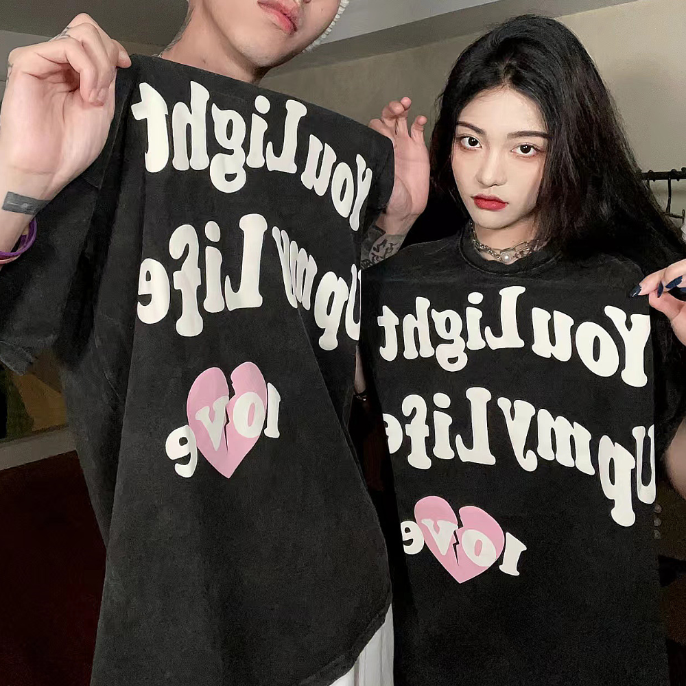 Letter Print T-shirts