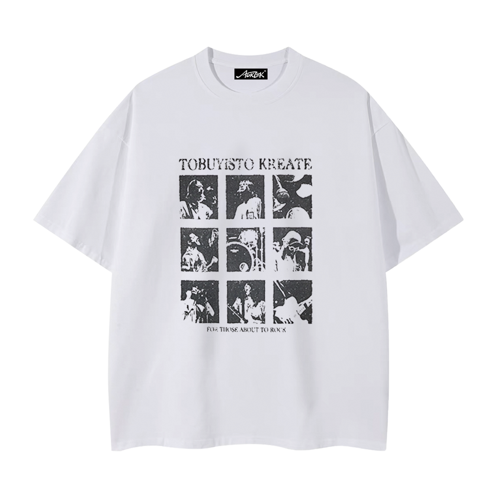 High Street Rock Band T-Shirt