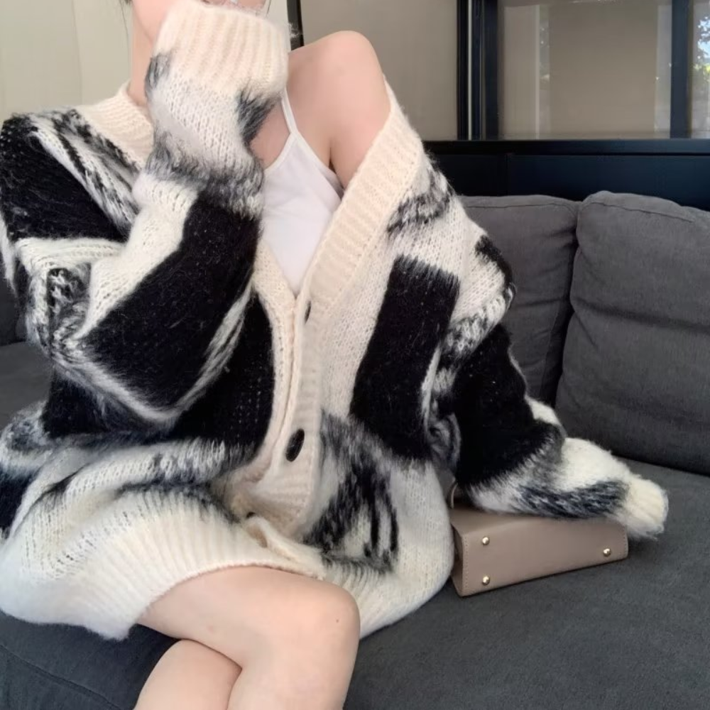 Women's Urban Gentle Knitted Cardigan