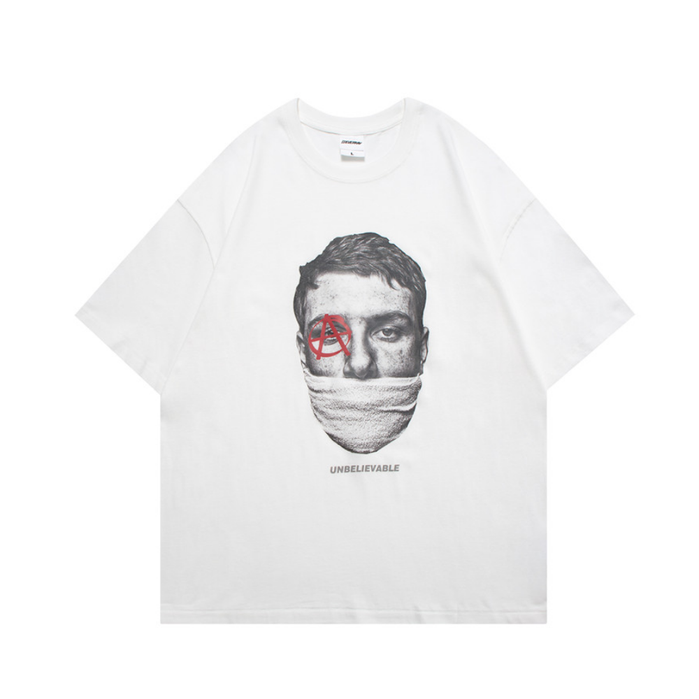 Retro Street Rebel Boy Graphic T-Shirt