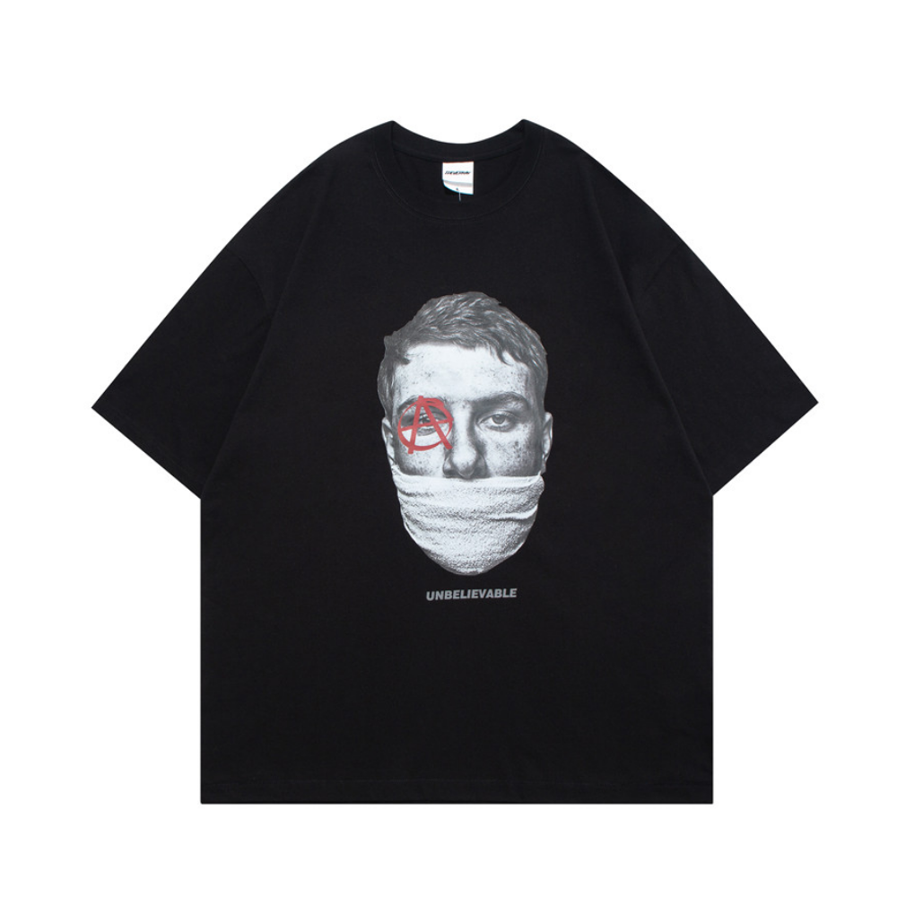 Retro Street Rebel Boy Graphic T-Shirt