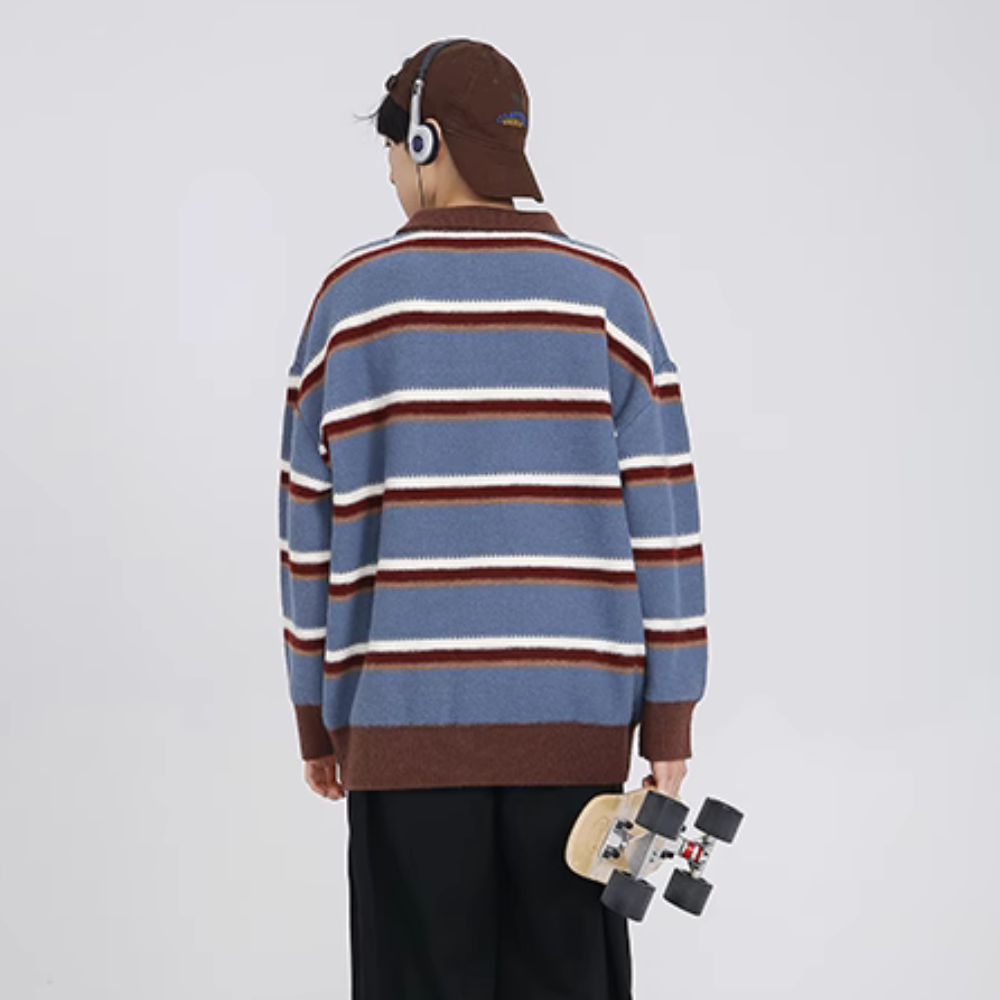 Urban Versatile Polo Sweater