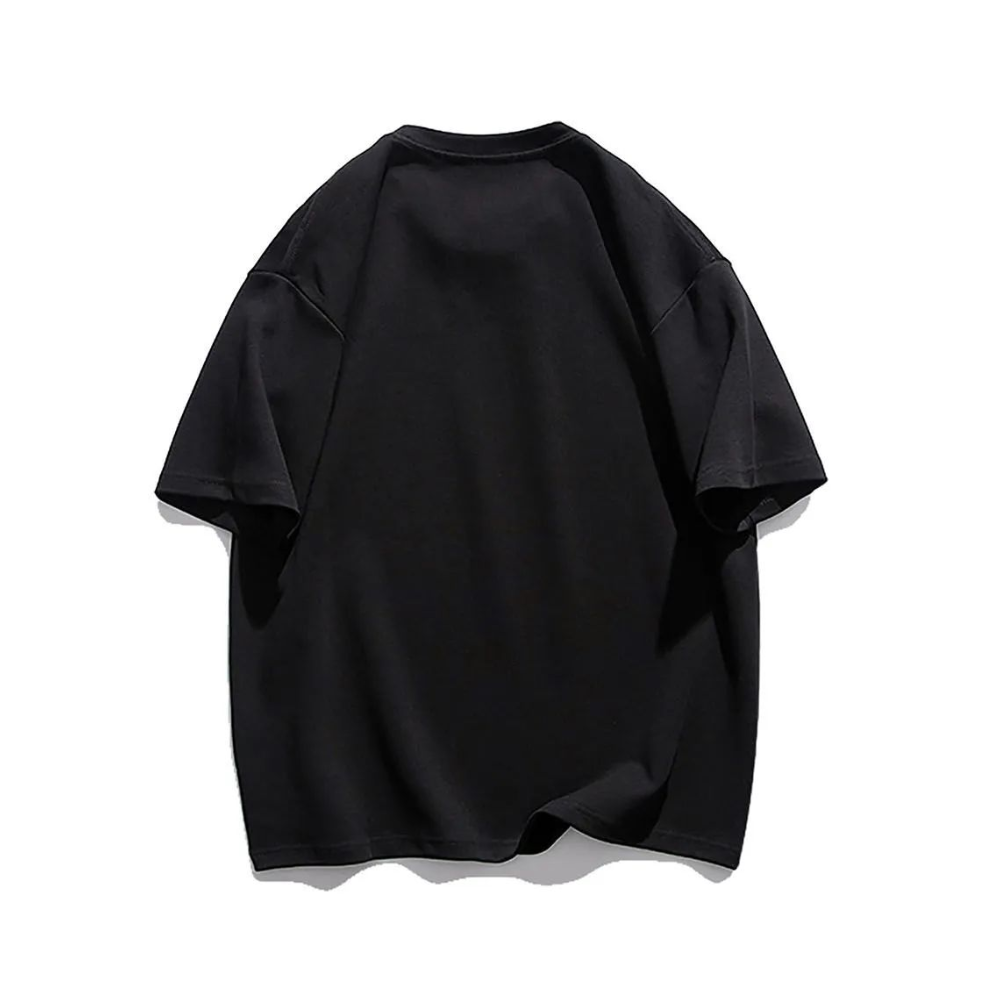 Cute Puppy Print Cotton T-shirt