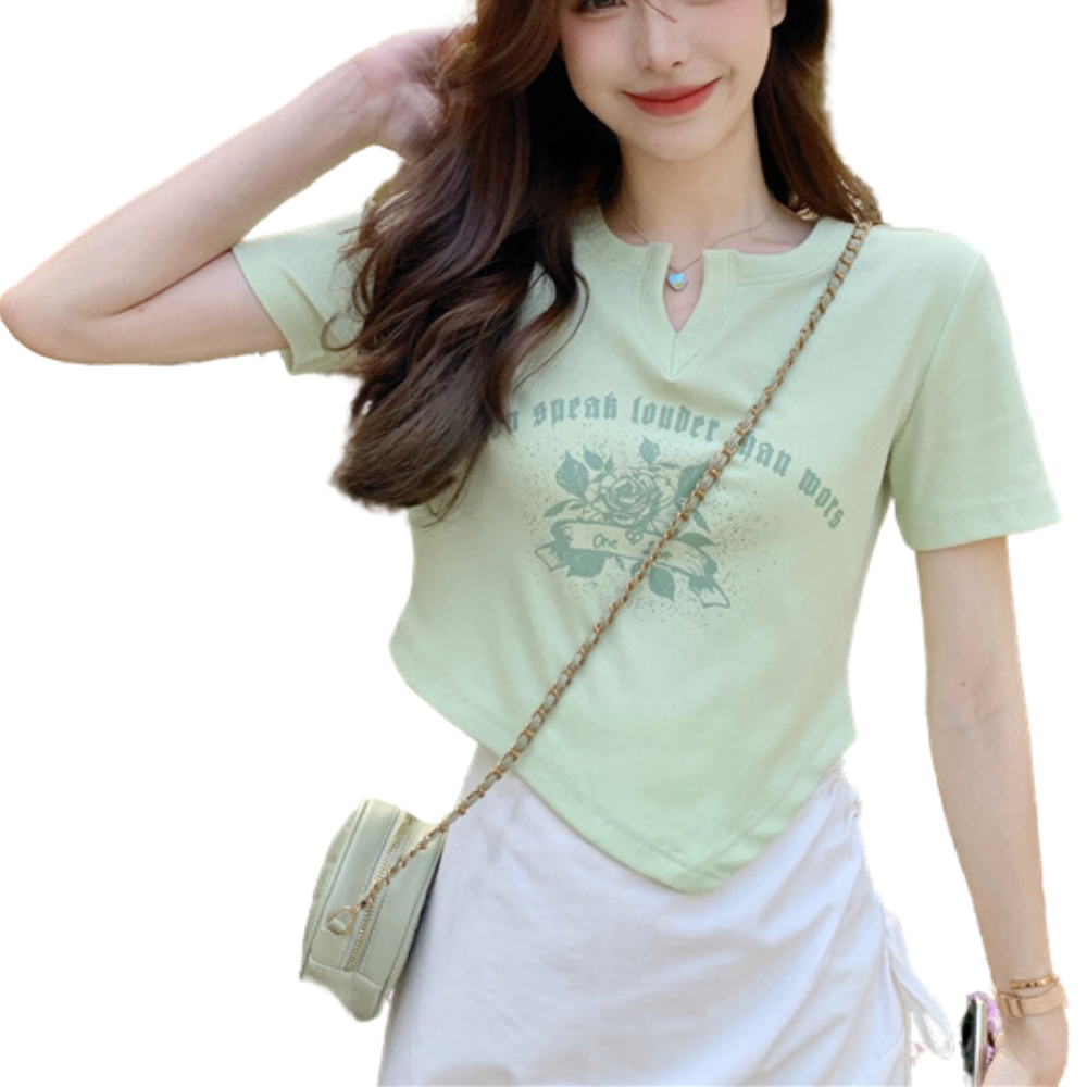 Women's Irregular Tailored Slim Tee