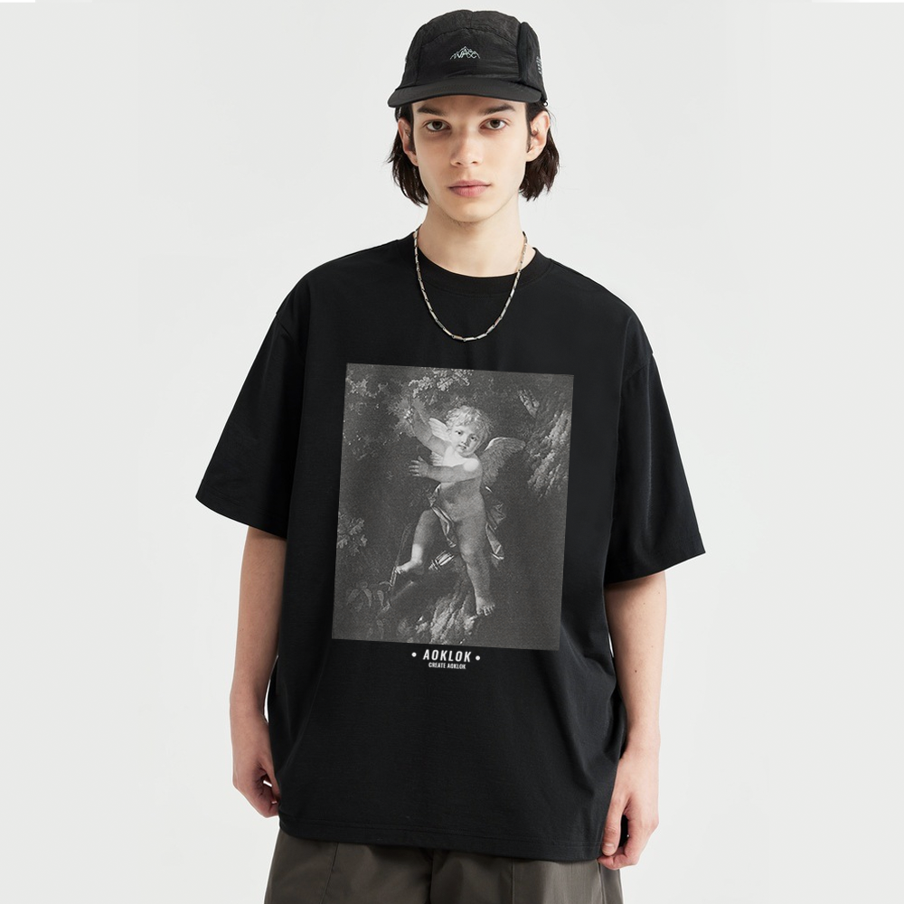 Pure Cotton 260G Little Angel T-shirt