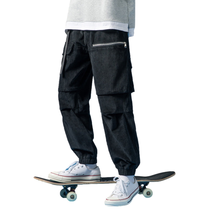 Street Corduroy Cargo Pants