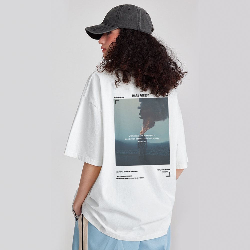 Pure Cotton 260G Dark Forest  T-shirt