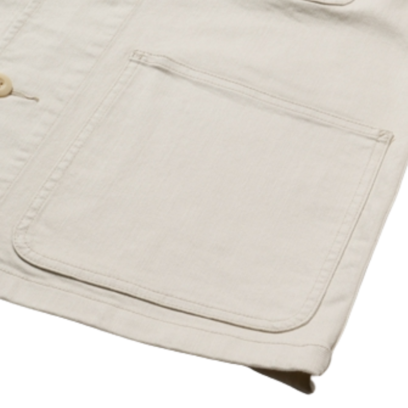 Classic Pure Multiple Pockets Denim Jacket