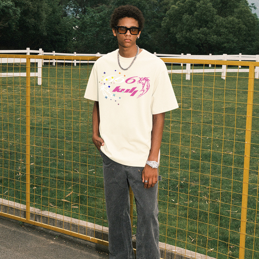 6Kull Wings Skeleton T-shirt