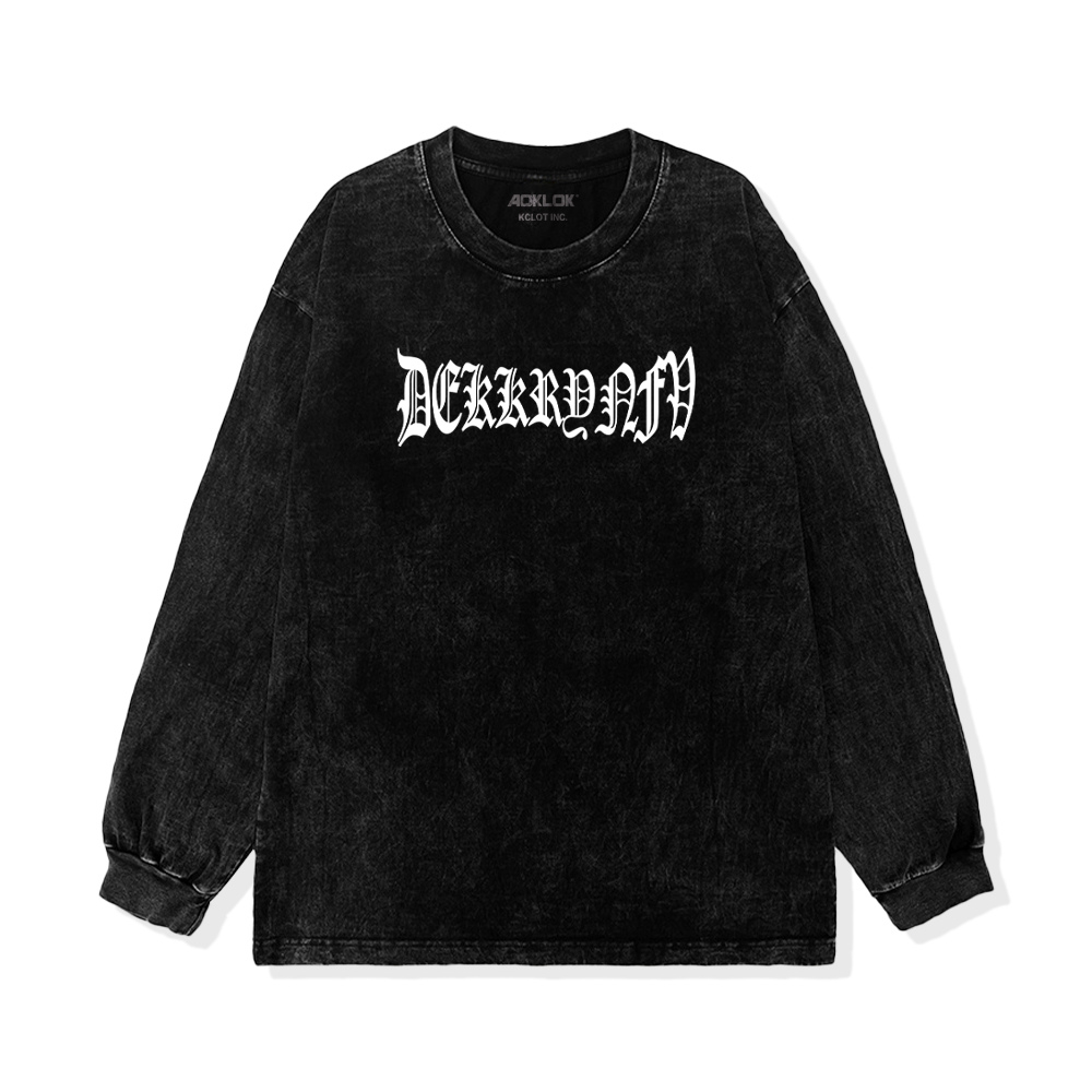 Skull Print Sweatshirt