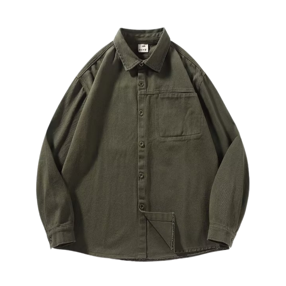 Casual Solid Color Shirt