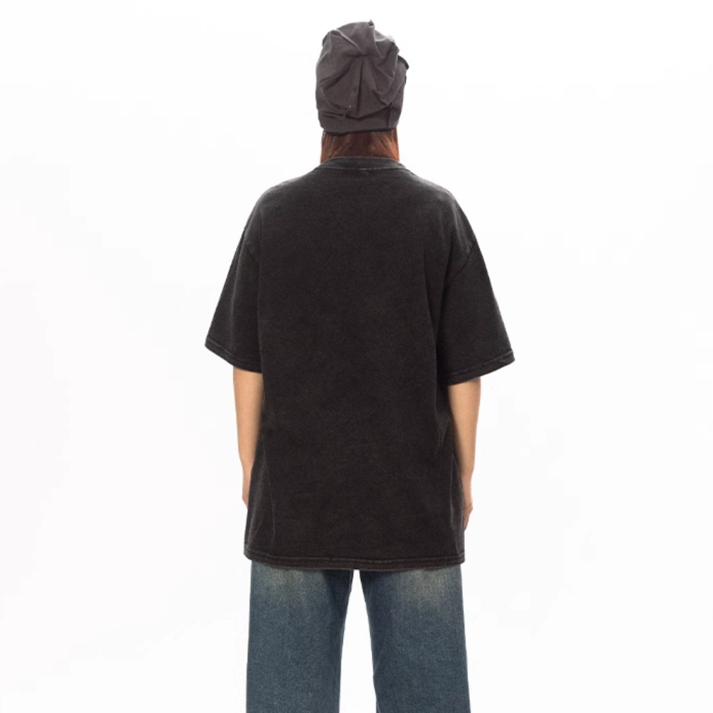 Dark Large Spider Washed T-shirt