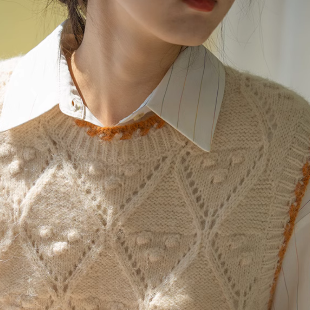 Women's French Tender Knitted Vest