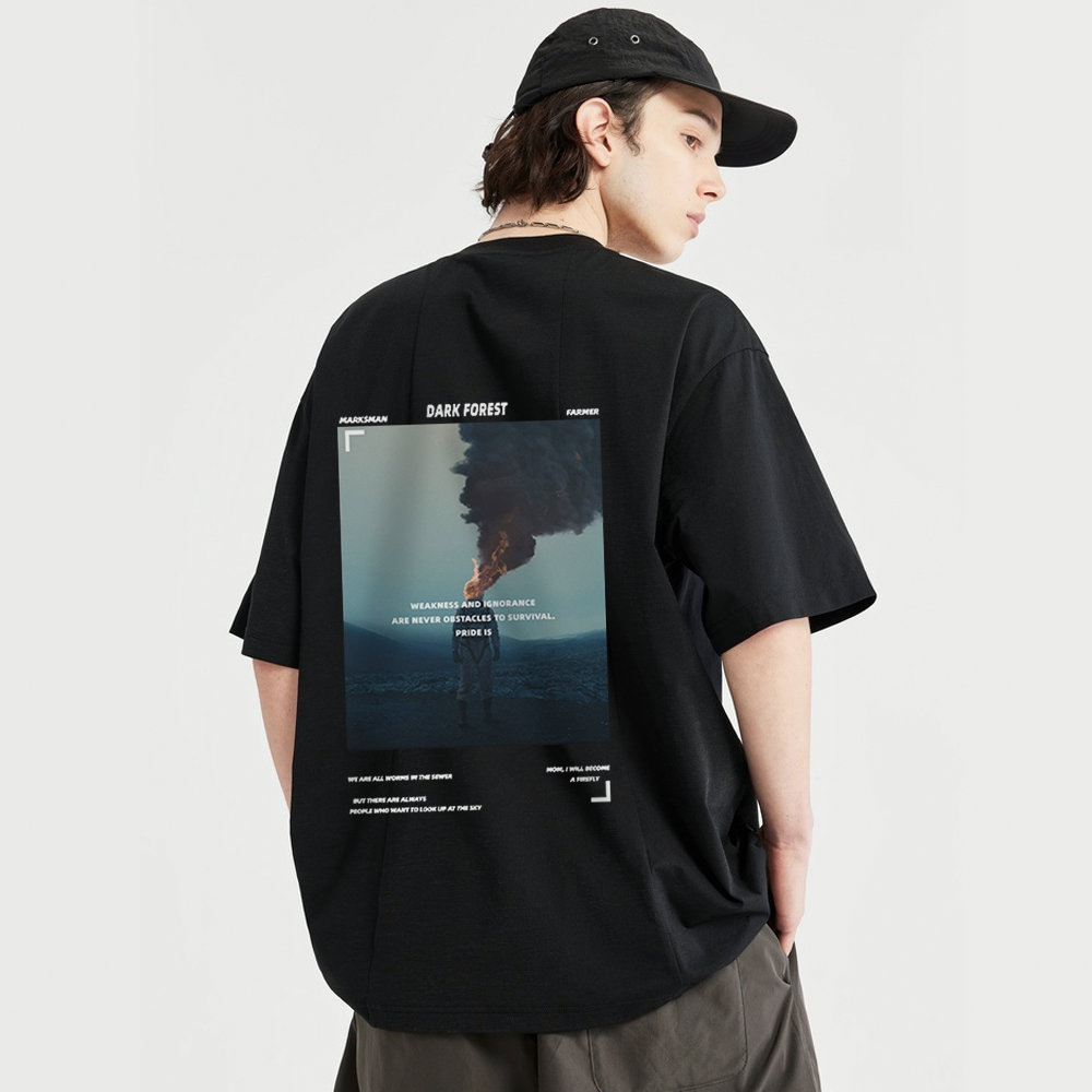 Pure Cotton 260G Dark Forest  T-shirt