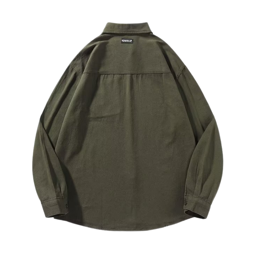 Casual Solid Color Shirt