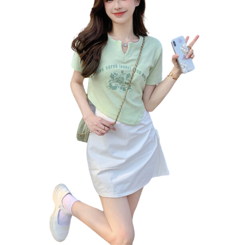 Women's Irregular Tailored Slim Tee