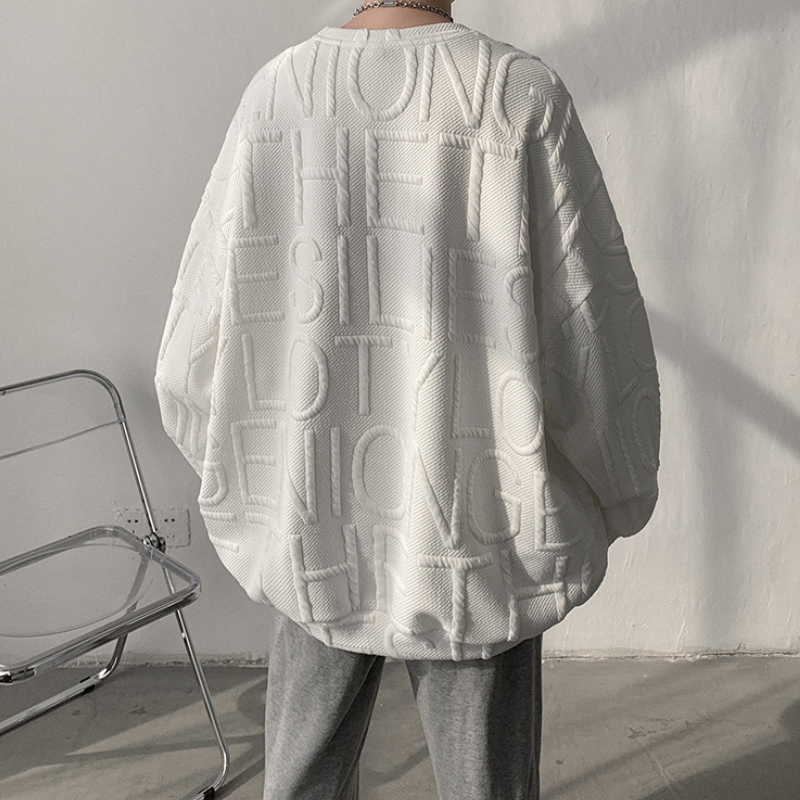 High Street Waffle Sweatshirt