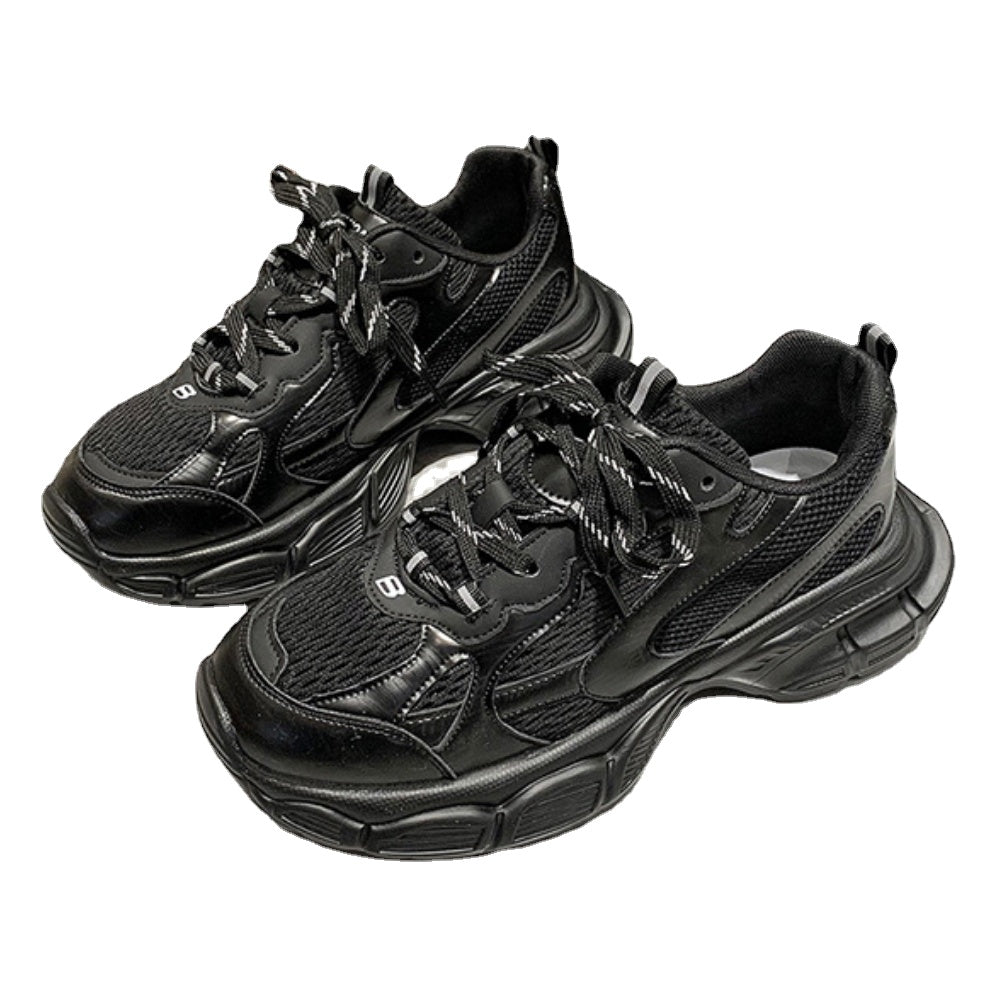Women's Street Stitching Thick Sole Casual Shoes