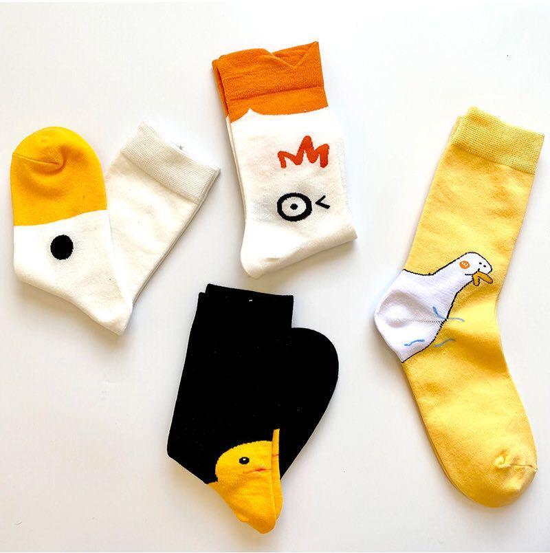 White Goose Socks