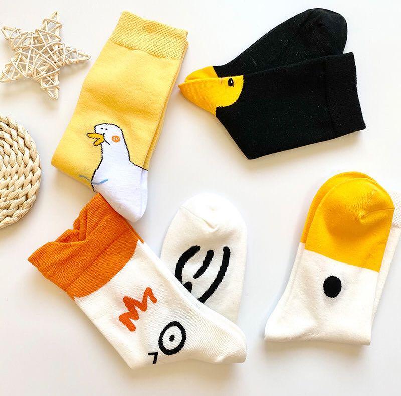 White Goose Socks