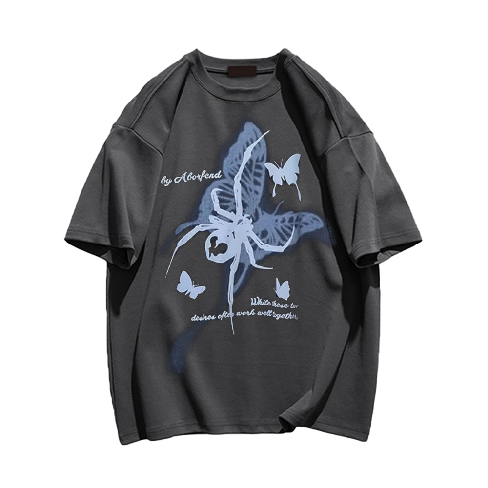 High Street Butterfly Spider Print T-shirt