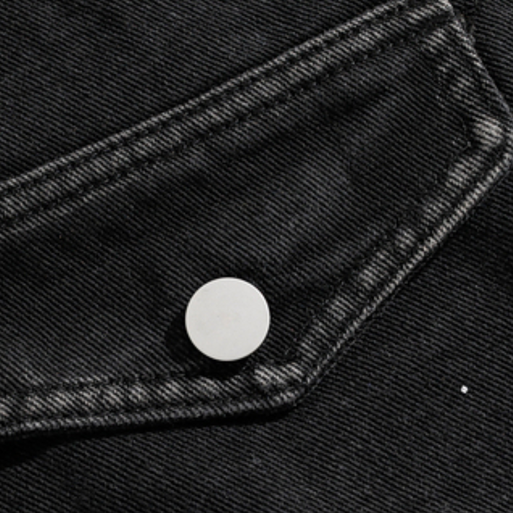 Vintage Wash Ripped Jeans