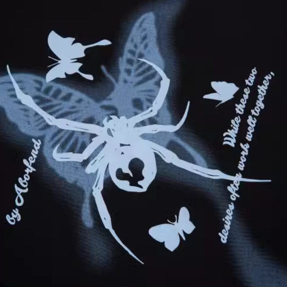 High Street Butterfly Spider Print T-shirt