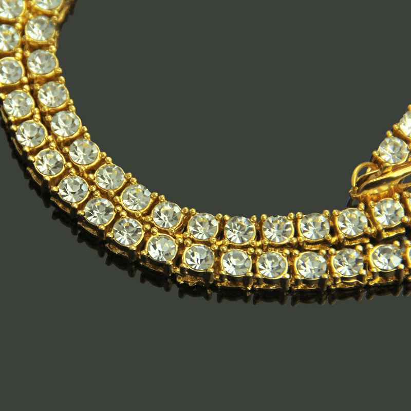 Alloy Rhinestones Necklace