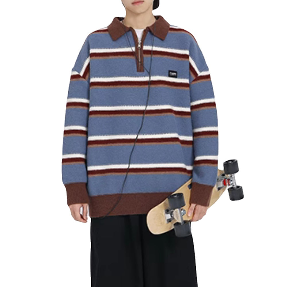 Urban Versatile Polo Sweater