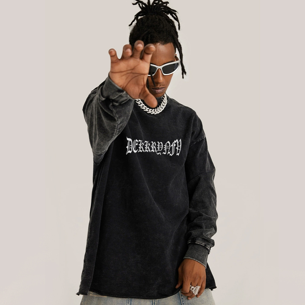 Skull Print Sweatshirt